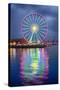 The Seattle Great Wheel, Seattle, Washington, USA-Jamie & Judy Wild-Stretched Canvas