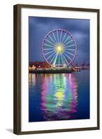 The Seattle Great Wheel, Seattle, Washington, USA-Jamie & Judy Wild-Framed Photographic Print