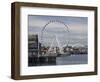 The Seattle Great Wheel, Seattle, Washington, USA-Jamie & Judy Wild-Framed Photographic Print