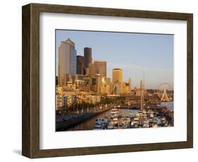 The Seattle Great Wheel, Seattle, Washington, USA-Jamie & Judy Wild-Framed Photographic Print