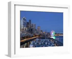 The Seattle Great Wheel, Seattle, Washington, USA-Jamie & Judy Wild-Framed Photographic Print