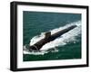 The Seawolf-class Nuclear-powered Attack Submarine USS Jimmy Carter Underway During Sea Trials-Stocktrek Images-Framed Photographic Print