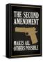 The Second Amendment Makes All Others Possible-null-Framed Stretched Canvas