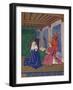 'The Second Annunciation', c1455, (1939)-Jean Fouquet-Framed Giclee Print