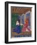 'The Second Annunciation', c1455, (1939)-Jean Fouquet-Framed Giclee Print