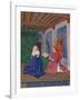 'The Second Annunciation', c1455, (1939)-Jean Fouquet-Framed Giclee Print