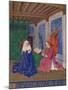 'The Second Annunciation', c1455, (1939)-Jean Fouquet-Mounted Giclee Print