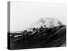 The Second Battalion, Twenty-Seventh Marines Land on Iwo Jima-Bob Campbell-Stretched Canvas