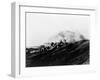 The Second Battalion, Twenty-Seventh Marines Land on Iwo Jima-Bob Campbell-Framed Photo