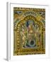 The Second Coming, Christ Orders Two Angels to Begin the Partition of Souls-Nicholas of Verdun-Framed Giclee Print