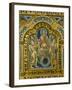 The Second Coming, Christ Orders Two Angels to Begin the Partition of Souls-Nicholas of Verdun-Framed Giclee Print