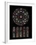 The Second Coming of Christ; Rose Window from the South Transept of Chartres Cathedral-null-Framed Giclee Print