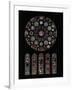 The Second Coming of Christ; Rose Window from the South Transept of Chartres Cathedral-null-Framed Giclee Print