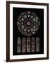 The Second Coming of Christ; Rose Window from the South Transept of Chartres Cathedral-null-Framed Giclee Print