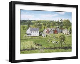The Second Cutting of Hay-Bob Fair-Framed Giclee Print