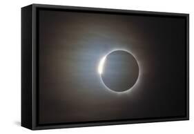 The Second Diamond Ring During the Total Eclipse of the Sun-null-Framed Stretched Canvas