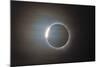 The Second Diamond Ring During the Total Eclipse of the Sun-null-Mounted Photographic Print