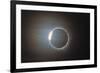 The Second Diamond Ring During the Total Eclipse of the Sun-null-Framed Photographic Print