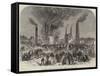 The Second Explosion at the Oaks Colliery, Barnsley-null-Framed Stretched Canvas