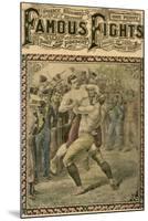The Second Fight Between Bendigo and Ben Caunt, 1838-Pugnis-Mounted Giclee Print