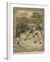 The Second Fight Between Harry Paulson and Tom Paddock, 1851-Pugnis-Framed Giclee Print