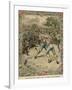 The Second Fight Between Harry Paulson and Tom Paddock, 1851-Pugnis-Framed Giclee Print