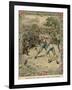 The Second Fight Between Harry Paulson and Tom Paddock, 1851-Pugnis-Framed Giclee Print