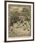 The Second Fight Between Harry Paulson and Tom Paddock, 1851-Pugnis-Framed Premium Giclee Print