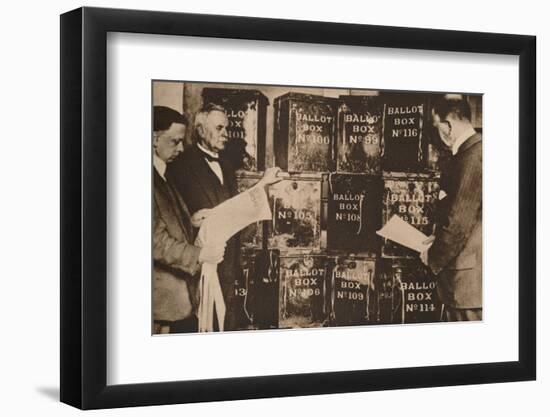 The second general election of 1924 (1935)-Unknown-Framed Photographic Print