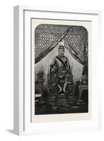 The Second King of Siam in His State Robes-null-Framed Giclee Print