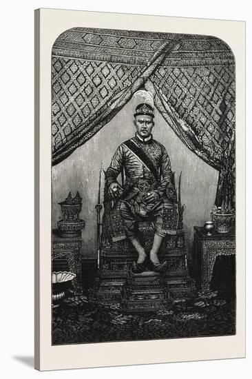 The Second King of Siam in His State Robes-null-Stretched Canvas