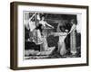 The Second Meeting, Christ and Judas, 1899-JF Weber-Framed Giclee Print