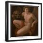 The Second of a Pair of allegorical paintings , Peace and Plenty-Giovanni Battista Cipriani-Framed Giclee Print