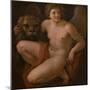 The Second of a Pair of allegorical paintings , Peace and Plenty-Giovanni Battista Cipriani-Mounted Giclee Print