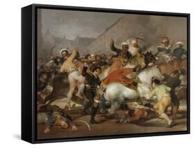 The Second of May, 1808 or The Charge of the Mamelukes, 1814-Francisco de Goya-Framed Stretched Canvas