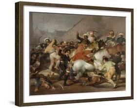 The Second of May, 1808 or The Charge of the Mamelukes, 1814-Francisco de Goya-Framed Giclee Print