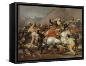 The Second of May, 1808 or The Charge of the Mamelukes, 1814-Francisco de Goya-Framed Stretched Canvas