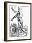 The Second Plate of the Muscles, from Book II of De Humani Corporis Fabrica, 1543-Andreas Vesalius-Framed Giclee Print