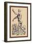 The Second Plate of the Muscles-Andreas Vesalius-Framed Art Print