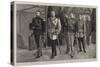 The Second Procession in Whippingham Church, the Bridegroom and His Supporters-null-Stretched Canvas