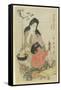 The Second Son, C. 1805-Kitagawa Utamaro-Framed Stretched Canvas