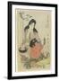 The Second Son, C. 1805-Kitagawa Utamaro-Framed Giclee Print