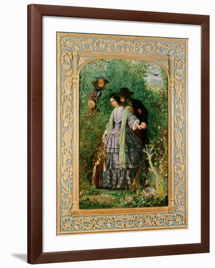 The Secret, 1858-William Henry Fisk-Framed Giclee Print