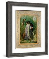 The Secret, 1858-William Henry Fisk-Framed Giclee Print