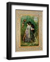 The Secret, 1858-William Henry Fisk-Framed Giclee Print