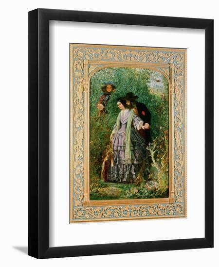 The Secret, 1858-William Henry Fisk-Framed Giclee Print