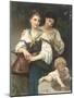 The Secret, 1876-William-Adolphe Bouguereau-Mounted Giclee Print