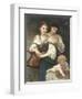 The Secret, 1876-William-Adolphe Bouguereau-Framed Giclee Print