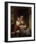 The Secret, 1885 (Oil on Canvas)-Meyer von Bremen-Framed Giclee Print