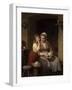 The Secret, 1885 (Oil on Canvas)-Meyer von Bremen-Framed Giclee Print